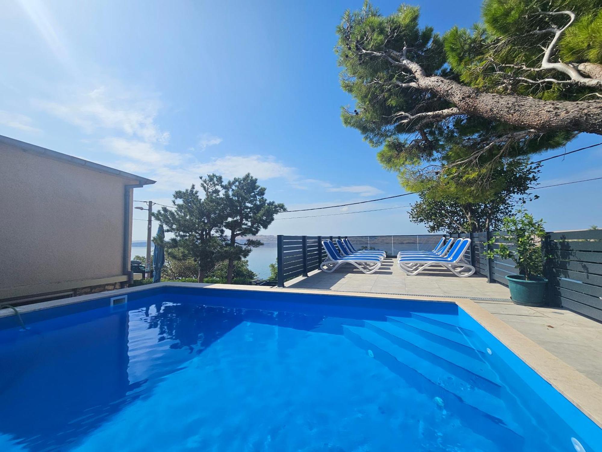 Beachfront House Ivana With Pool - Renovated 2025 Cesarica Exterior foto